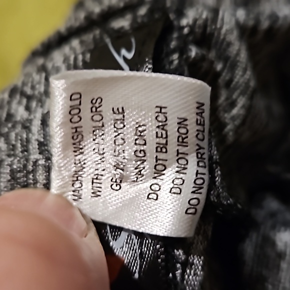 Splash Juniors Heathered Black White Polyester Spandex Running Shorts Athletic L - Picture 8 of 8